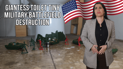 Lalocortez - Giantess Toilet Military Battlefield Destruction ...