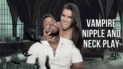 Creature Of The Night Neck And Nipple Play Lalo Cortez And Vanessa (Custom Clip)