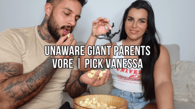 Unaware Giant Stepparents Vore | Pick Vanessa Lalo Cortez And Vanessa