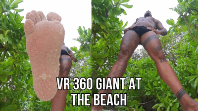 360 VR Giant At The Beach Lalo Cortez
