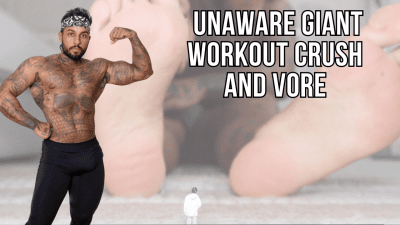 Unaware Giant Workout Vore And Crush Lalo Cortez