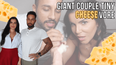 Giant Couple Tiny Cheese Vore Lalo Cortez And Vanessa (Custom Clip)