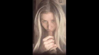 Exxxtra Sloppy Deepthroat BJ With Crossed Eyes And Tongue Out