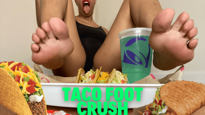 Taco Foot Crush ASMR