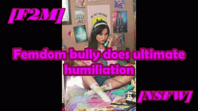 Femdom Bully Blackmails You With Embarassing Picture Into Hardcore Humiliation