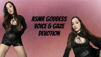 ASMR Goddess Voice & Gaze Devotion