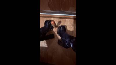 Heavy Heel Ball Crush- Boot Domination & Cbt Instruction