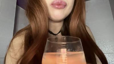 Goddess Bath Water & Spit Drink For My Obedient Slave