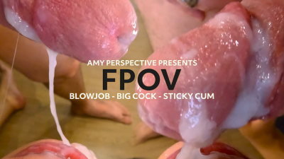 Amy Perspective Big Cock Cumming A Lot Fpov