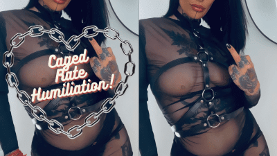 Caged Rate Humiliation