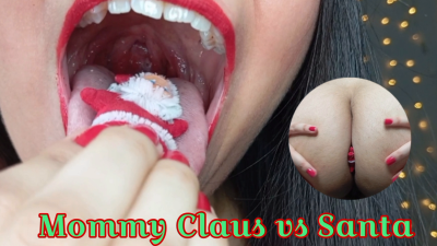 Mean Giantess vs Santa