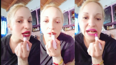 Lipstick POV Kissing