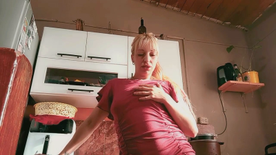 Natural Tits- Smoking- Oil