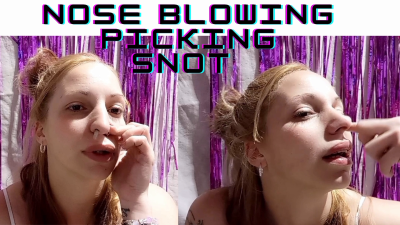 Nose Blowing Nose Picking Nose Snot