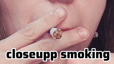Closeupp Smoking