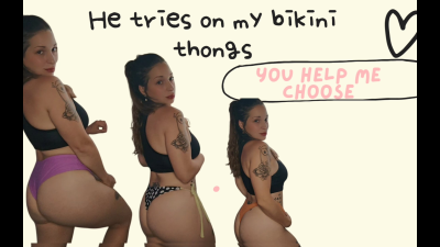 Focus On My Bikini Thong