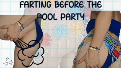 Farting Before The Pool Party