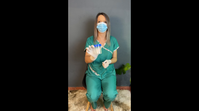 Nurse Slut Needs You To Give Her A Semen Sample In Her Sample Jar So She Helps You Get It By Masturbating With Her Legs Wide Open And Moaning With Pleasure In Her Latex Gloves