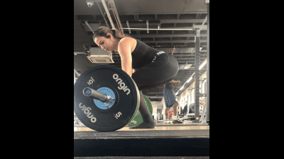 Deadlifting 70Kg At The Gym