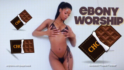 Ebony Goddess Bikini Worship