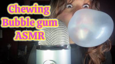 Chewing Bubble Gum ASMR