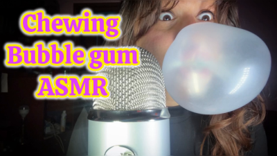 Chewing Bubble Gum ASMR