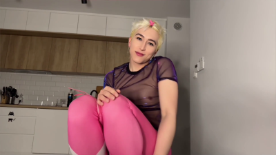 Step-Daddy Begged Me To Cum On My Cute Femboy Feet