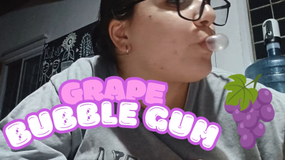 Chewing Grape Gum