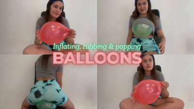 Rubbing And Popping Ballons