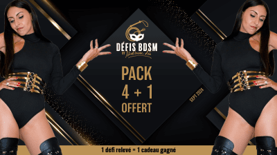 Pack 5 Defis Septembre 2024!