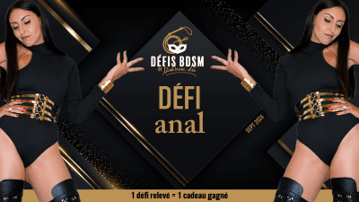 Defi Anal * Septembre 24 * Enculage Chrono