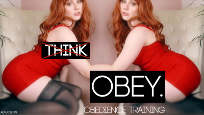 Don't Think, Just Obey: Slave Obedience Training