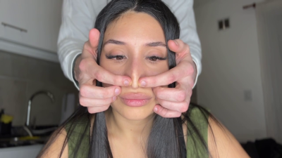Squashing Nose & Face Play