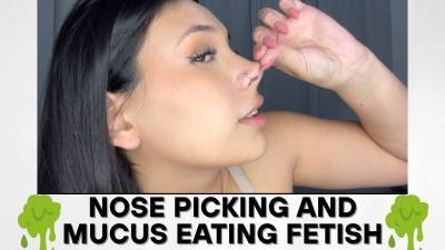 Nose Picking And Mucus Eating Fetish