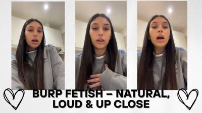 Burp Fetish - Natural, Loud & Up Close
