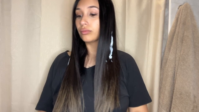 Dry Hair Wash With Shampoo