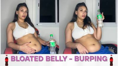 Soda Drinking Belly Bloating And Burping Sounds Fetish
