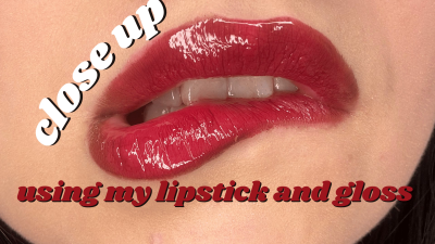 Kisses, Lipstick And Gloss