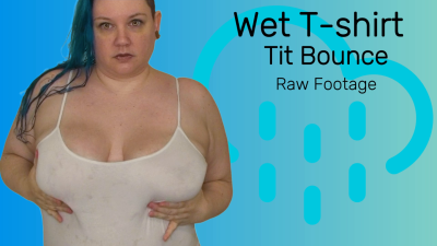 Raw Footage: Slow Motion Wet T-Shirt Tit Bounce