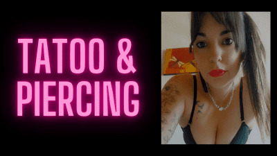 I Show You My Tattoos And Piercings! They Are Very Sexy!
