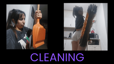I Clean My House Before I Rest!