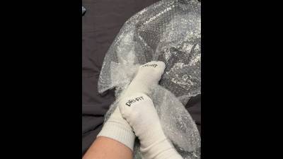Popping Bubble Wrap With Sweaty Socks From The Gym