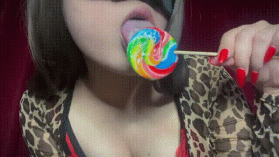 Lollipop Licking & Sucking (Plus Drooling)