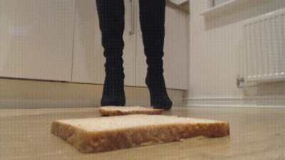 Food Trample In Suede Thigh Boots