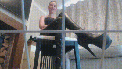 Pathetic Caged Cuck POV