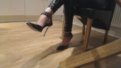 Close Up Shoe Licking