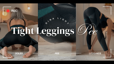 Tight Leggings Tease