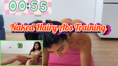 Sweaty Hairy Abs Workout
