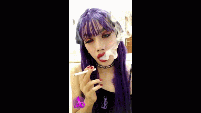 Violette Flame Sexy Smoking