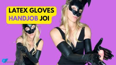 Your New Favorite Handjob! Experience My Expert Latex Glove Technique!